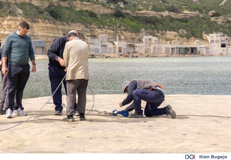 Titjib fl-infrastruttura tas-sajd: jitlestew ix-xogħlijiet tal-winch room fil-Port tal-Ġnejna