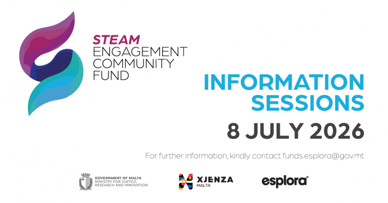 L-Esplora jniedi l-Fond Komunitarju għall-Involviment fi STEAM 2026