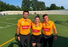 Alessandro Amore itemm b’suċċess l-impenji tiegħu fil-EuroHockey Championship Qualifier II