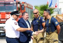 Il-membri kollha tad-Dipartiment tal-Protezzjoni Ċivili issa ċċertifikati skont standard internazzjonali tat-taħriġ