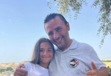 Davi, it-tifel li jgħix l-Amerika, iżda għandu l-familja Għawdex jikser rekord nazzjonali