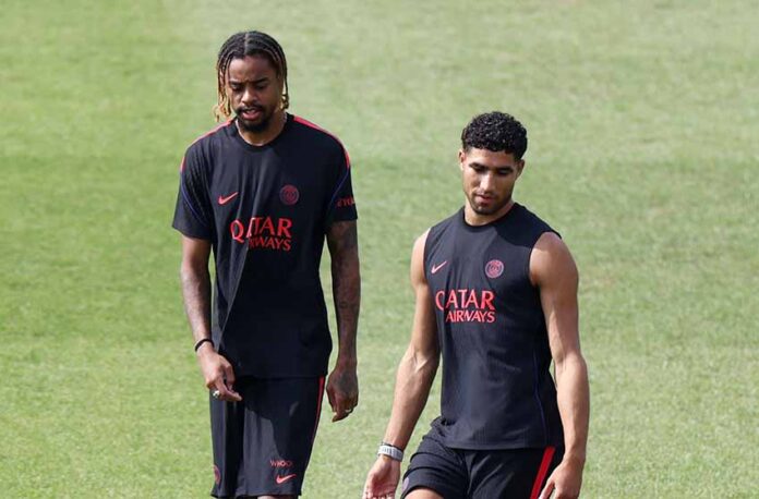Trophee des Champions - Paris St Germain Training