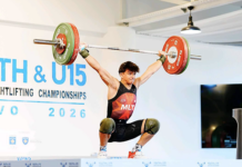 Nathan Mifsud juri determinazzjoni fil-Kampjonati Ewropej taż-Żgħażagħ tal-Weightlifting