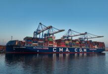 Il-Malta Freeport Terminals tilqa’ l-vapur tal-kontejners CMA CGM Berenice