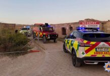 Membri tal-Protezzjoni Ċivili b’operazzjoni ta’ salvataġġ fiż-żona magħrufa bħala Blata l-Bajda, fil-limiti ta’ Selmun