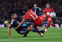 UEFA Nations League: L-Iskozja megħluba li lagħbu b’inferjoritá numerika għal kważi 80 minuta
