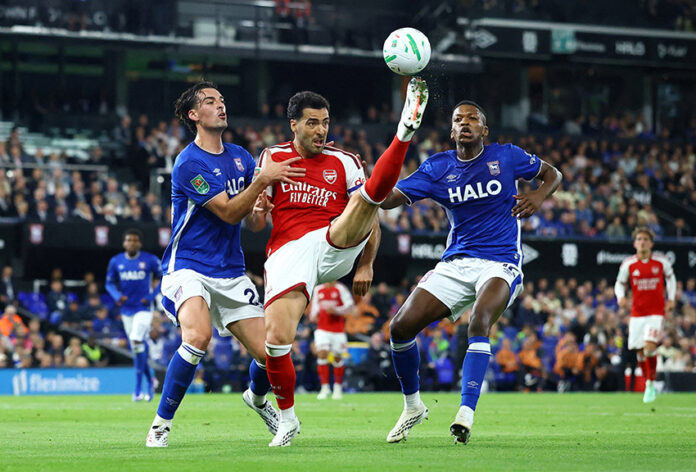 Carabao Cup - Third Round - Ipswich Town v Arsenal