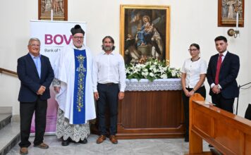 IL-FONDAZZJONI BOV TAPPOĠĠJA R-RESTAWR TA’ PITTURA TAS-SEKLU 18 FIL-KNISJA PARROKKJALI TA’ MARIJA REĠINA FIL-MARSA
