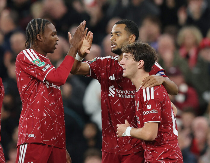 Carabao Cup - Third Round - Liverpool v Tottenham Hotspur