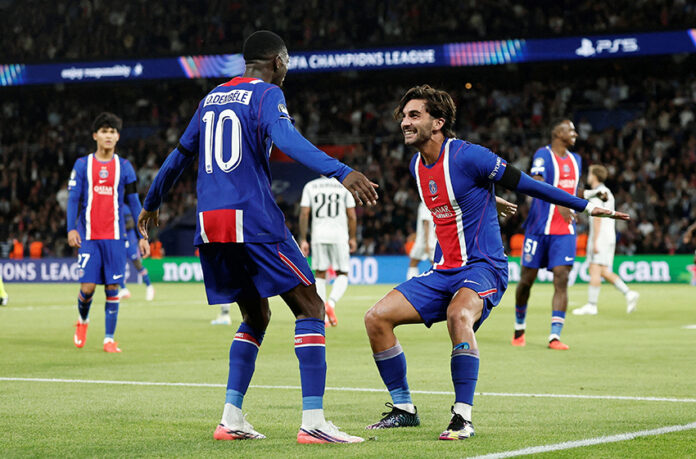 UEFA Champions League - Paris St Germain v Slovan Bratislava