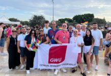 Il-GWU tipparteċipa fil-Pride March