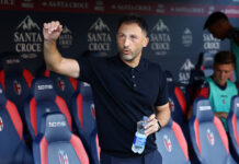 Bologna jkeċċu lill-coach Domenico Tedesco