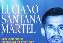 Birżebbuġa St. Peter’s FC jaħtru lil Luciano Santana Martel bħala l-kowċ il-ġdid tagħhom
