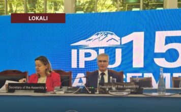 L-Ispeaker Abela jindirizza d-dibattitu ġenerali tal-153 Assemblea tal-Unjoni Interparlamentari (IPU)