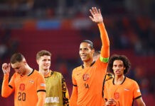 Virgil van Dijk jilħaq it-tragward ta’ 100 partita mal-Olanda