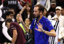 Tennis: China Open: Medvedev jiġi skwalifikat wara li laqat spettatur bil-ballun