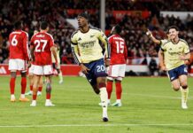 Premier League Ingliż: Noni Madueke jagħti rebħa minima lil Arsenal għand Nottingham Forest