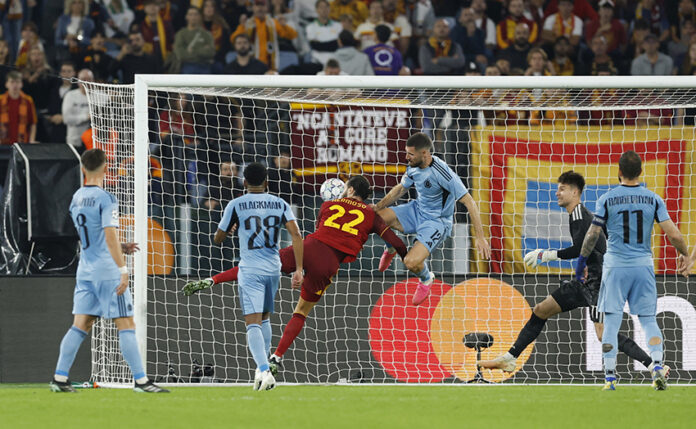 UEFA Champions League - AS Roma v Slovan Bratislava