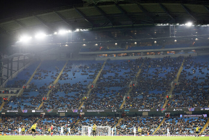 UEFA Champions League - Manchester City v AEK Athens