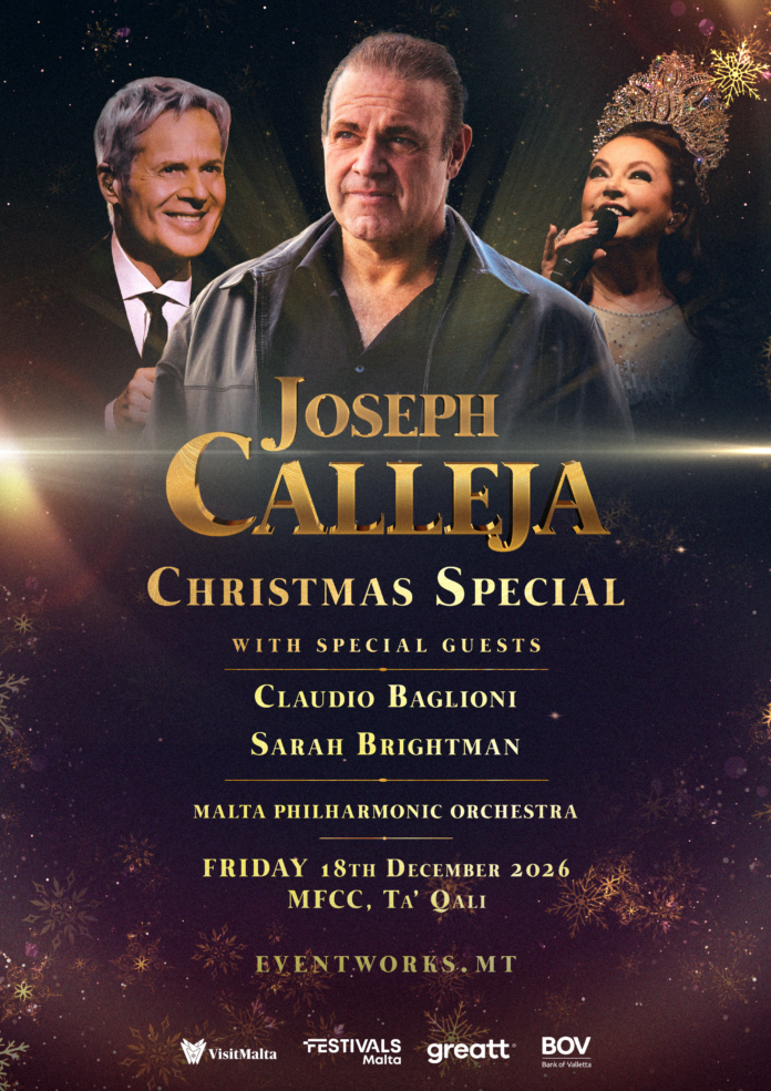 Joseph Calleja Christmas Concert_2026_A4Poster