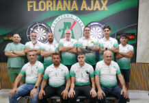 Floriana Ajax fost l-aqwa timijiet Ewropej tad-Darts f’Budapest