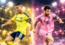 Cristiano Ronaldo jaqla’ d-doppju ta’ Lionel Messi