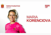 Il-goalkeeper ta’ esperjenza Maria Korenciova tiffirma mat-tim tan-nisa ta’ Valletta FC