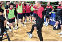 It-team nazzjonali Malti tal-Futsal jikkonkludi l-kamp ta’ taħriġ ta’ ħamest ijiem