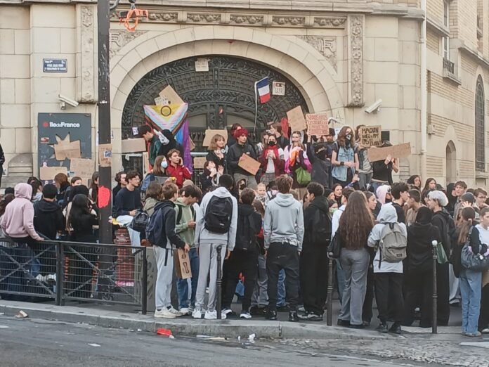 franza protesti