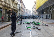 Protesti vjolenti f’Milan u Bologna fl-Italja