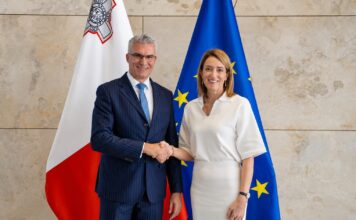 Il-President tal-Parlament Ewropew, Roberta Metsola, bl-ewwel żjara tagħha lill-Ispeaker tal-Parlament